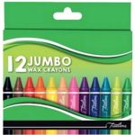 Treeline Jumbo Wax Crayons 12mm,  12's